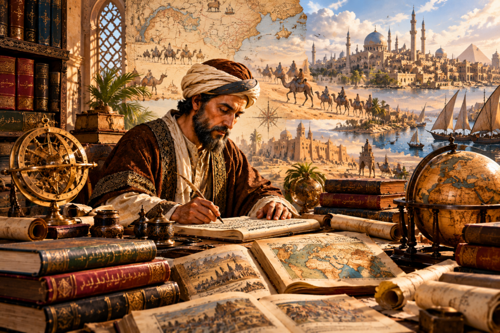 المسعودي مؤرخ العرب وجغرافيهم بين المخطوطات والخرائط